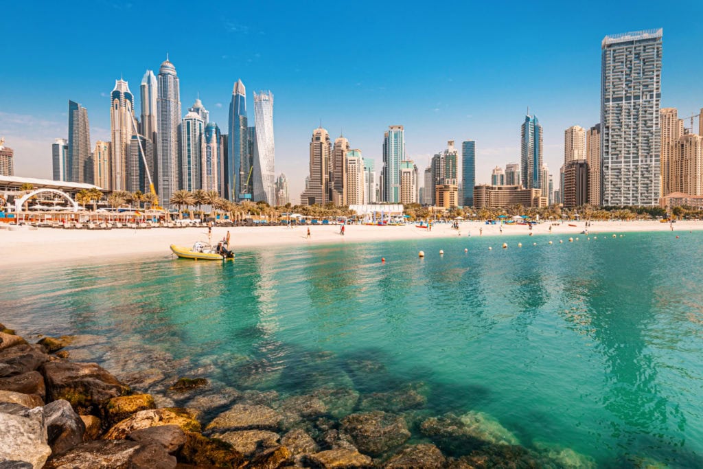 Klimatabelle Dubai